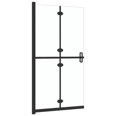 Mckernan Folding / Bi-Fold Semi-Frameless Tub Door with Clear Glass