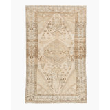 One-of-a-Kind Rectangle 4' X 6'7" Hand Knotted Area Rug