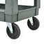Chariot utilitaire roulant à 3 couches avec roues, supporte 600 lb, capacité robuste pour les espaces de rangement de garage et la cuisine, pour une utilisation intérieure et extérieure, chariot à outils durable
