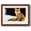 Renard encadré sur toile-798228866