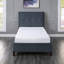 Matelas simple en mousse viscoélastique imprégnée de gel avec housse Tencel respirante 6 po Koschig-247625335