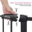 30" Tall Auto Close Walk Thru Safety Gate-60039501