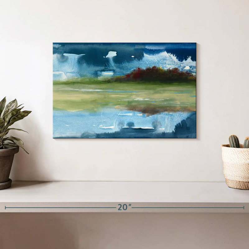 Mirrored, 8" H x 12" W
