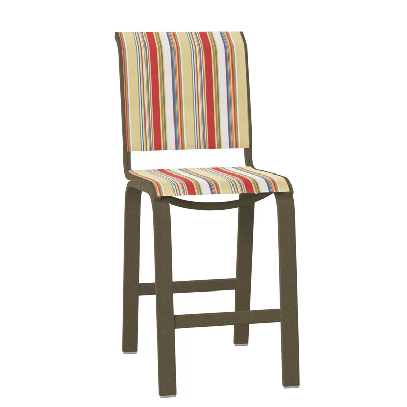 Tabouret de bar 26 po Holna, Bois de plage texturé, Fiesta