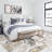 Modern Abstract Area Rug 8x10, Low Pile Washable & Non-Slip Carpet for Living Room, Bedroom-1364821767