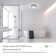 Daphne Double  rings Dimmable 10" LED Flush Mount Ceiling light