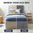 Stretchy Slipcover for Bed Headboard & Frame - Easy to Clean & Durable - Comfort Collection-51371086-110652152