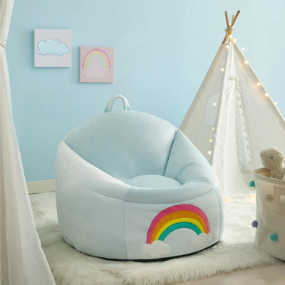 Fauteuil à billes Squishy Rainbow
