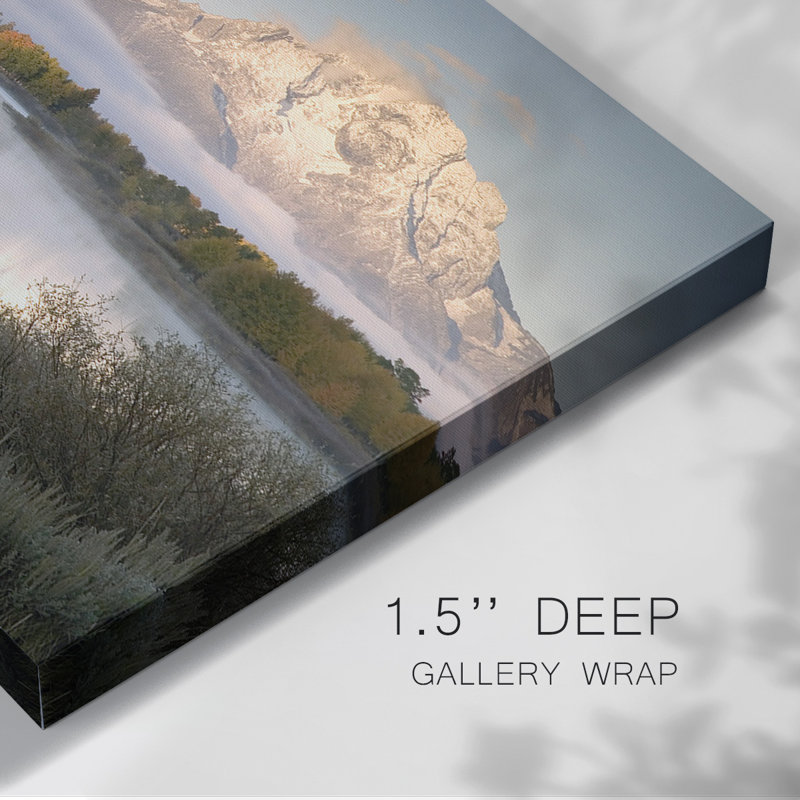 Snake River Fog-Gallery Wrapped Canvas, H 24 po x l 36 po