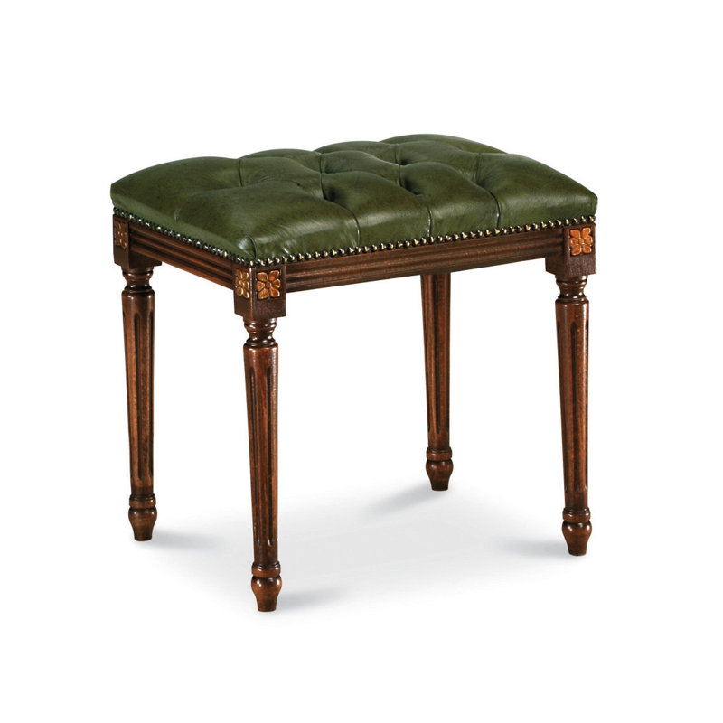 Buker Solid Wood Accent Stool