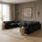 Itala Upholstered U-Shaped Sectional Reversible-94482593