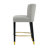 38.25'' H Solid Wood Velvet Counter Stool (Set of 2)-2107674319