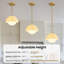 Luminaire suspendu en verre 1 lumière-1081028764