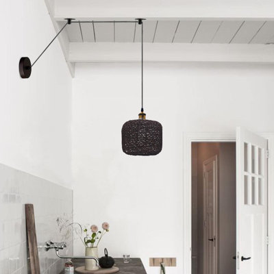 Anaia 1 - Light Black Pendant