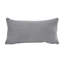 Chaise d'appoint moderne en velours côtelé gris foncé avec coussin d'assise réversible et coussin assorti-134534041