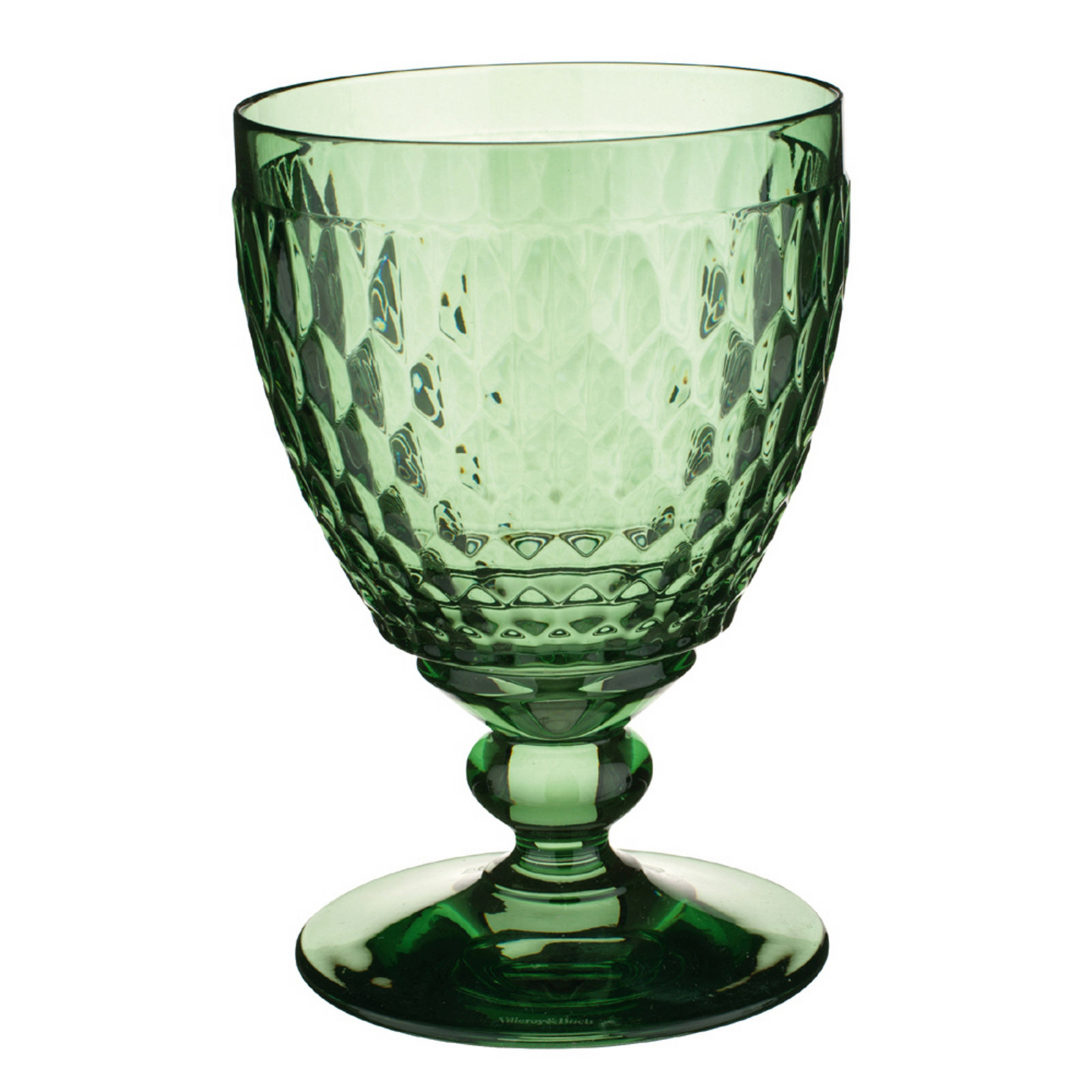 Villeroy & Boch Boston Goblet, Green, 11 oz.
