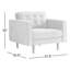 Chiang 37.5" W Velvet Armchair-422431170