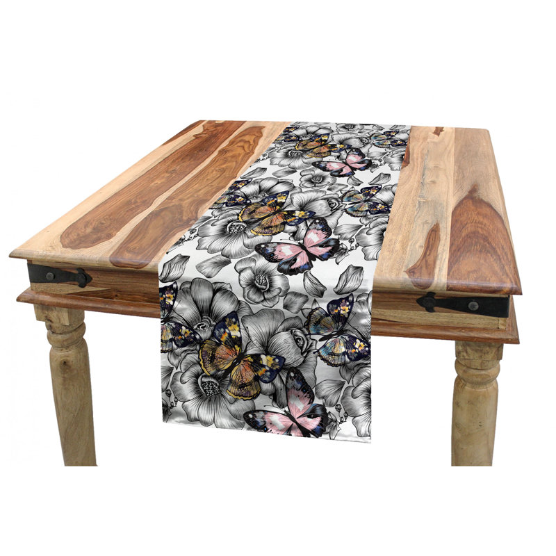 Butterfly Table Runner, 72" x 16"