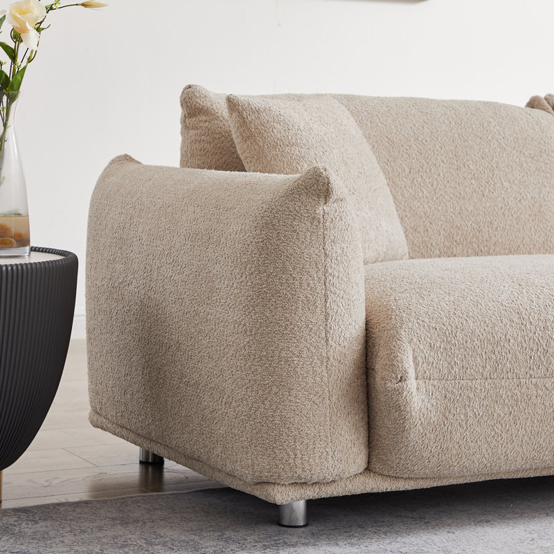 Anarii 85" Oversized Cloud Couch Curved Modern Sofa
