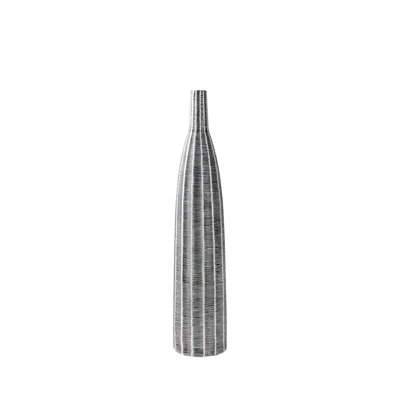 Abbrielle Floor Vase For Living Room Furniture, Luxury Decoration Vase with Black and White Finish