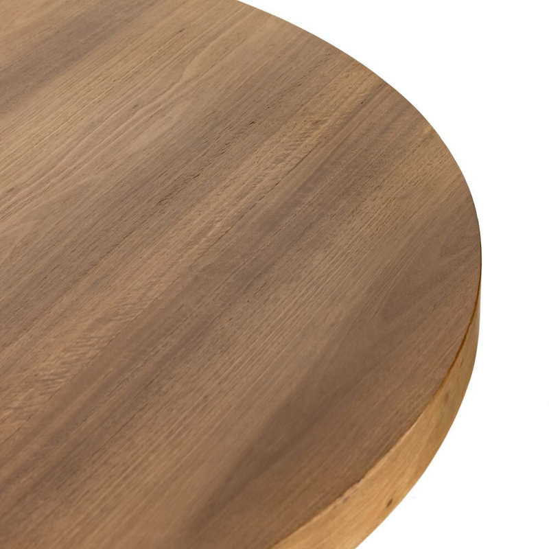 Hudson Round Solid Wood Dining Table