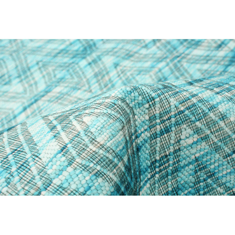 Eamon Chenille Geometric Indoor Rug