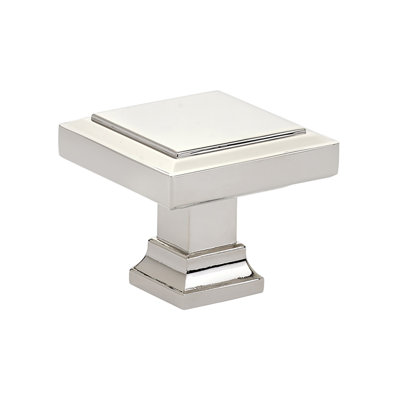 Oversized 1 1/4" Length Square Knob