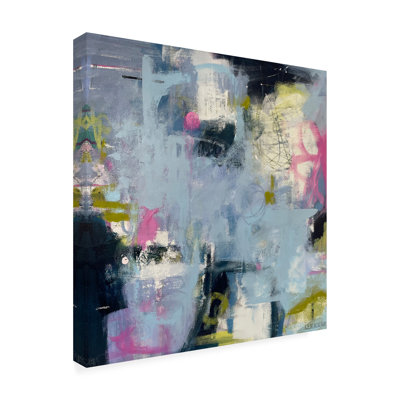 Genkei Midnight Stars by Linda S. Blackerby - Wrapped Canvas Graphic Art