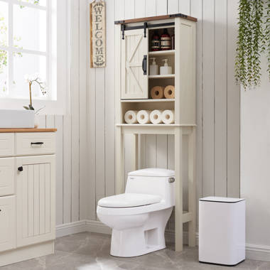 Small Bathroom Storage Cabinet for Small Spaces, Over The Toilet