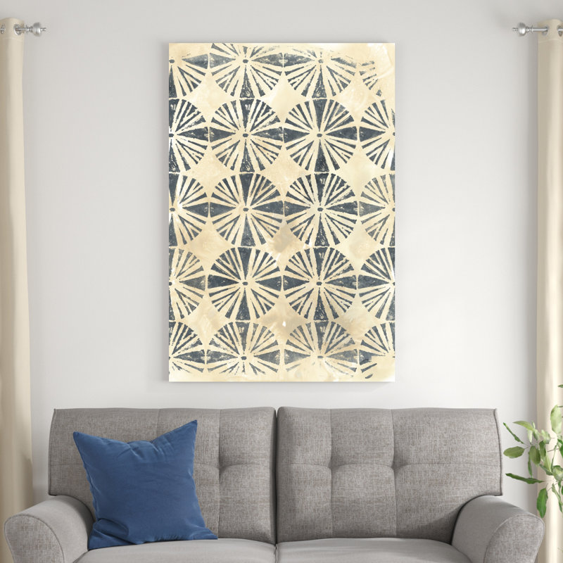 Textile ancien I, H 48 po x l 32 po x P 1,25 po