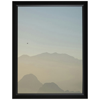 5x7 Picture Frame Black Liddle Style 17048 , 1.5 Inch MDF Moulding , Includes Glass and Backing , Wall Display Frame for Art, Posters, or Photos ,
