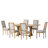 Clitherall Extendable Solid Wood Top Trestle Dining Set-70601879-70601867