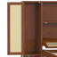 Lit plateforme simple en bois-37169817