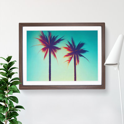 Unbeatable Palm Trees - Framed Print