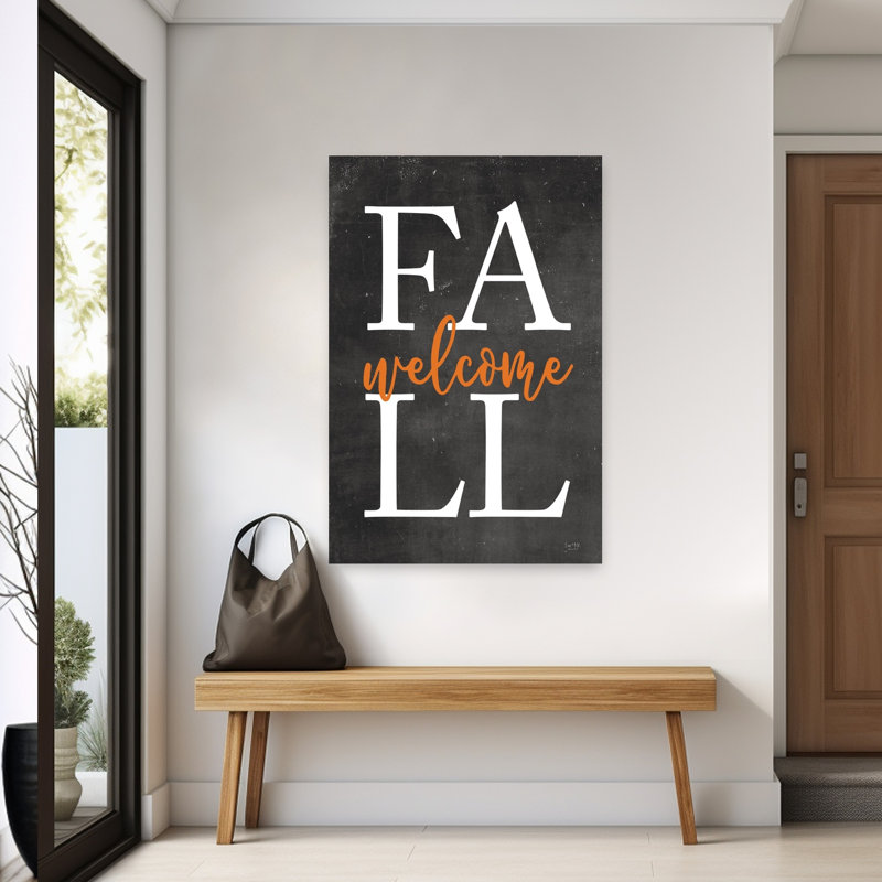Welcome Fall, art contemporain abstrait, H 60 po x l 40 po