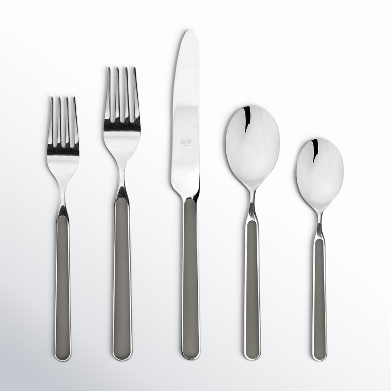 Ensemble de couverts en acier inoxydable Fantasia, 20 pièces, service pour 4, Vicuna