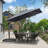 9' Square Medium Cantilever Umbrella with Base and 360-degree Rotation-67120605