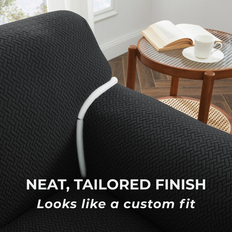 Stretch Sofa Slipcover – Elastic Fitted Spandex Couch Protector | Machine Washable, Anti-Slip, Pet & Kid Friendly | 1-4 Seater Sofa Covers