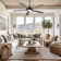 60" Dyno 5 - Blade LED Smart Standard Ceiling Fan with Remote Control and Light Kit Included
