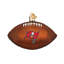 Figurine décorative à pendre NFL football-301119349