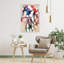 «Vibrant Cycling Race», art mural contemporain-129476797