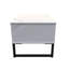 Bonnelle 58cm W Manufactured Wood Bedside Table