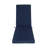 Patio Seat Cushion - Navy Blue Chaise Lounge, Breathable , Resistance, Fade Removable Zippered Cover Lounge Replacement Mat With Blue, , Zipper, Resilient Sponge Filling