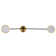 Torino 39-in Integrated LED ETL Certified Wall Sconce Light with Rotating LED Circular Disks