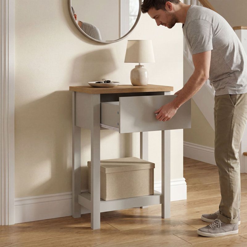 Beacsfield 50cm Console Table, Grey