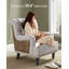 Ensemble de 2 fauteuils d'appoint à oreilles rembourrés de 31,5 po de largeur Erithon