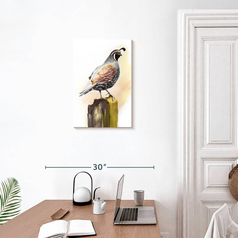 Brampt Quail, 24" H x 16" W