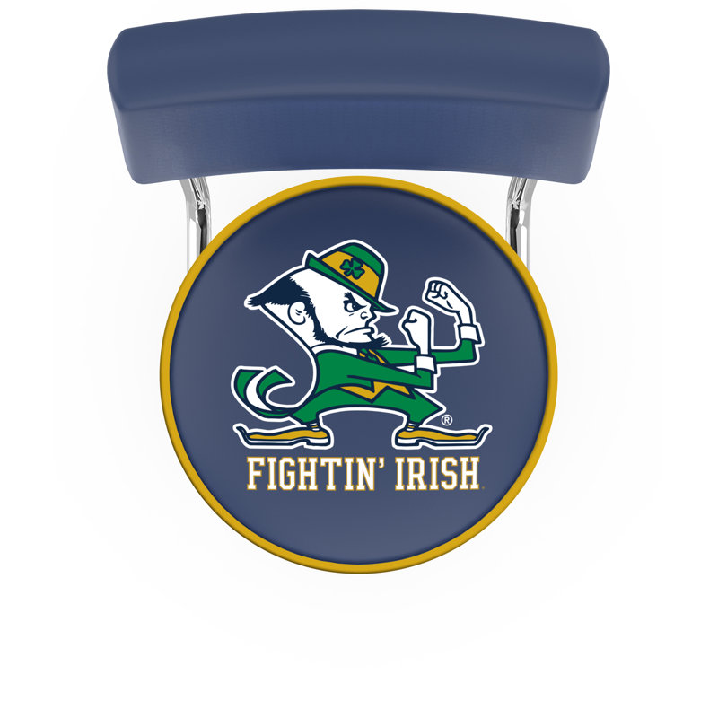 NCAA 30" Swivel Bar Stool, Notre Dame- Leprechaun