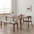 Super chunky solid wood dining table-106920279