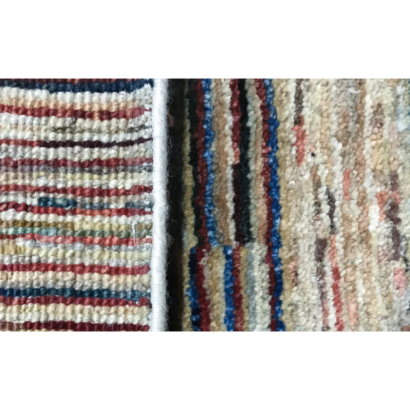 Hand-Knotted High-Quality Cream Area Rug